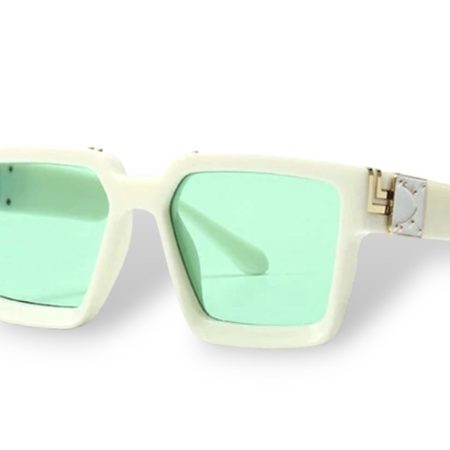 Luxury Square Color On Color Unisex Sunglasses